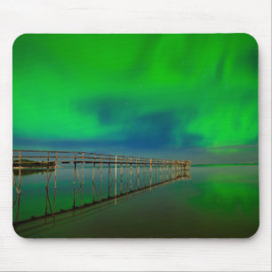 Mousepad Luzes do norte   Lago Winnipeg Canada, Manitoba