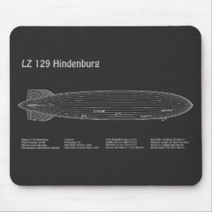 Mousepad LZ 129 Hindenburg - Planos de projeto de navegação