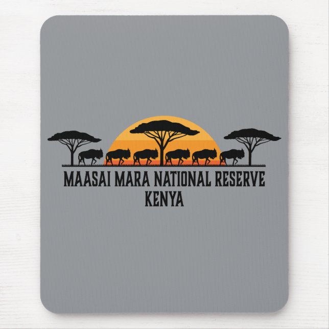 Mousepad Maasai Mara National Reserve Kenya (Frente)