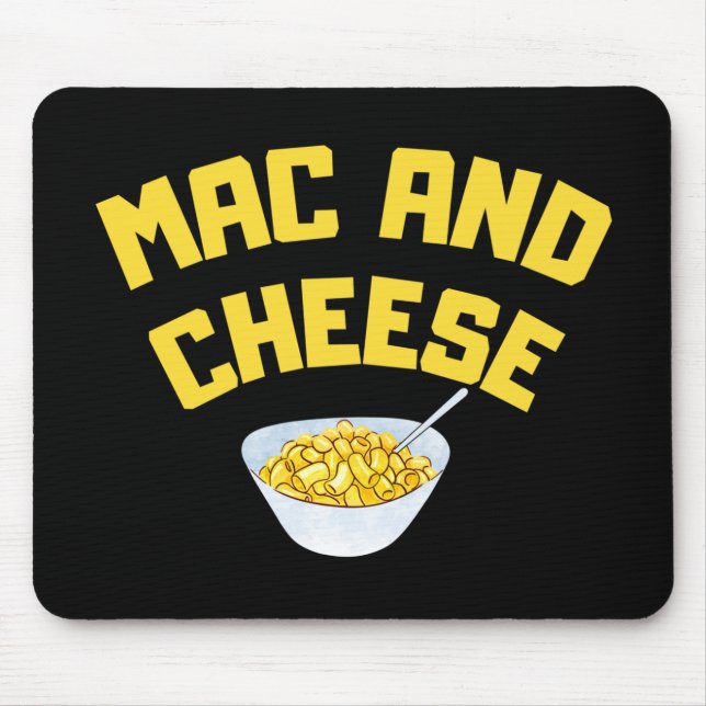 Mousepad Mac E Queijo| Macaroni E Queijo (Frente)