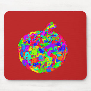 Mousepad Maçã Floral