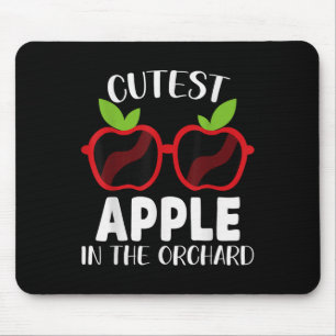 Mousepad Maçã Mais Fofa No Pomar 2025 Colheita de Outono Di