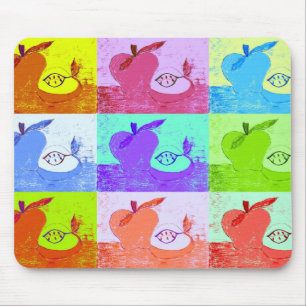 Mousepad Maçã Pop Art