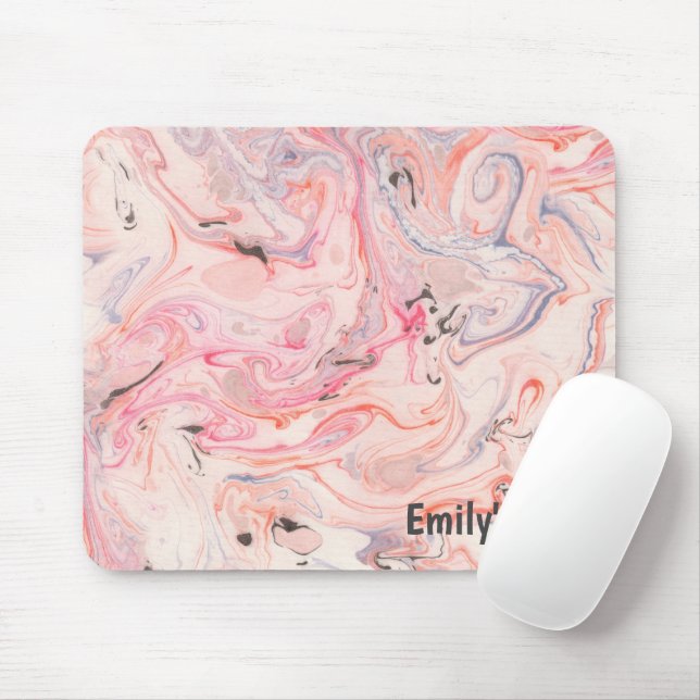Mousepad Maçã-rosa e púrpura (Com mouse)