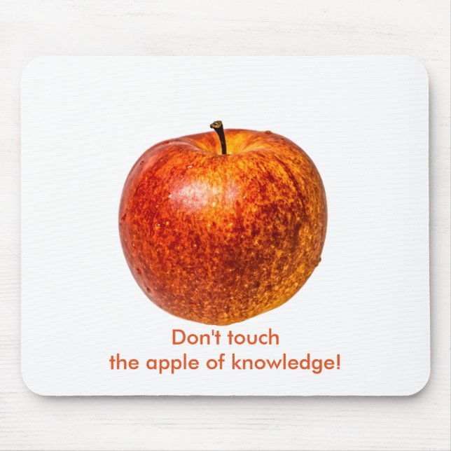 Mousepad Maçã vermelha (Frente)