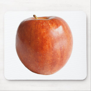 Mousepad Maçã vermelha fresca da natureza para o seu Mouse 