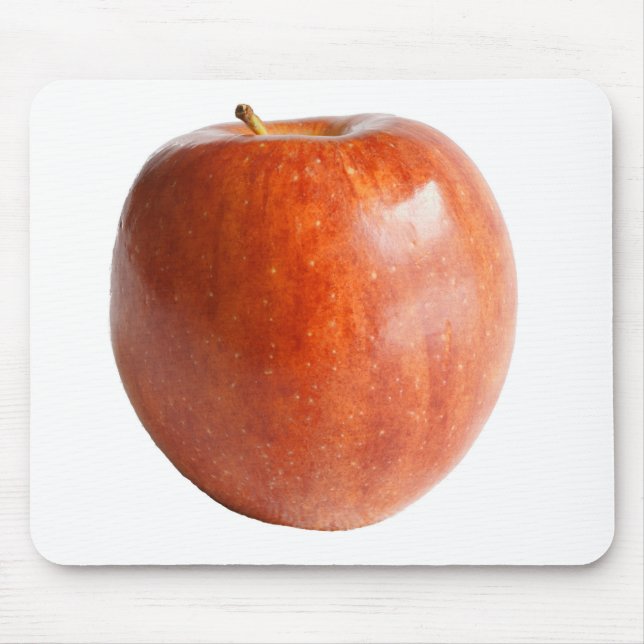 Mousepad Maçã vermelha fresca da natureza para o seu Mouse  (Frente)