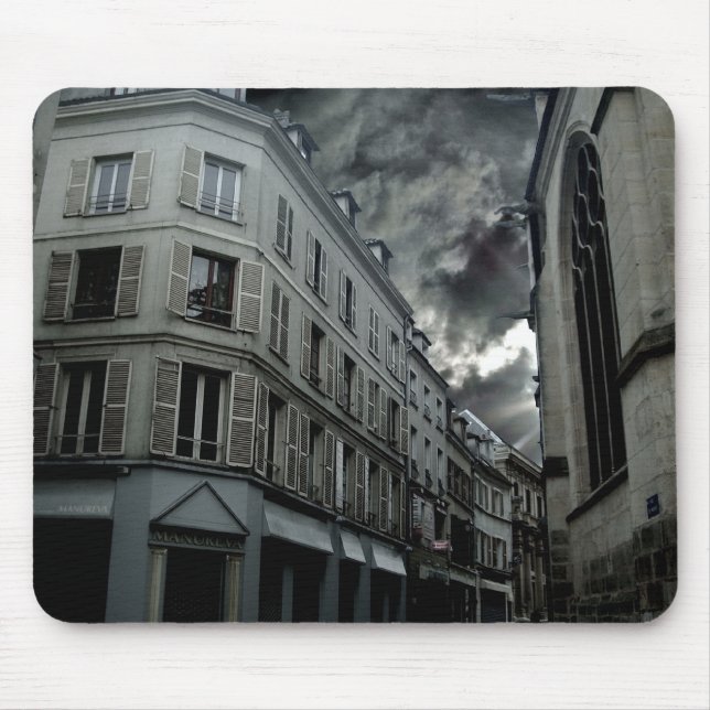 Mousepad Macaco antigo e moderno (Frente)