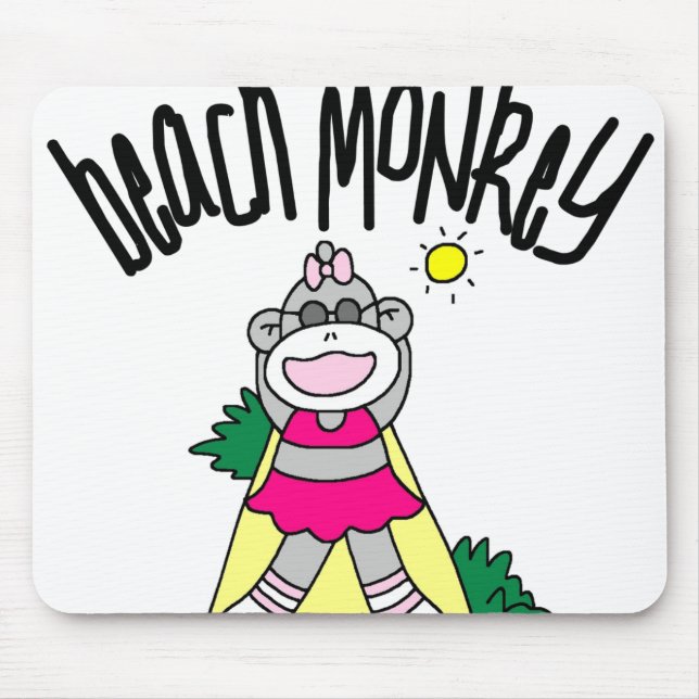 MOUSEPAD MACACO DA PRAIA (Frente)