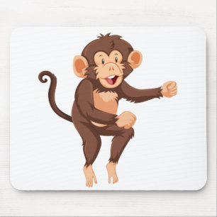 Mousepad Macaco dançante