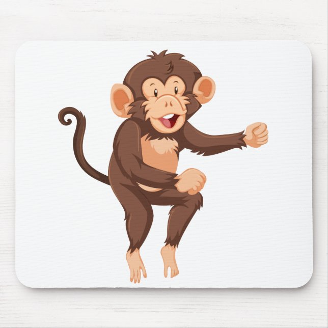 Mousepad Macaco dançante (Frente)