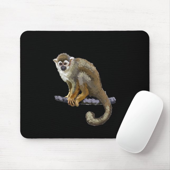 Mousepad Macaco-de-cheiro (Com mouse)