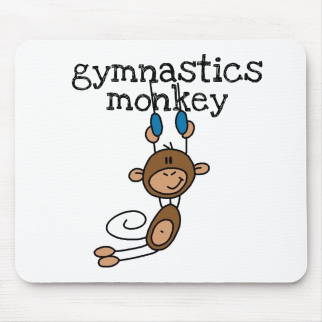 Mousepad Macaco de Ginástica (Frente)