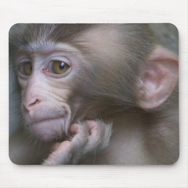 Mousepad Macaco do bebê (Frente)