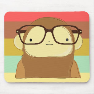 Mousepad macaco do nerd