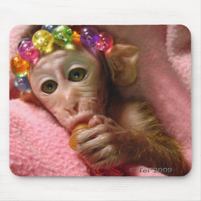 Mousepad Macaco do Snuggle (Frente)