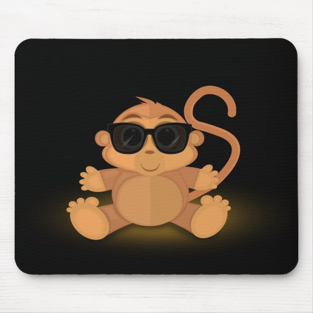 Mousepad Macaco legal (Frente)