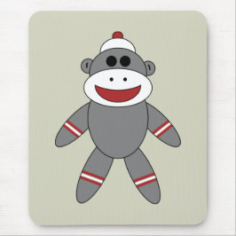 Mousepad Macaco-meia bonito em Tan