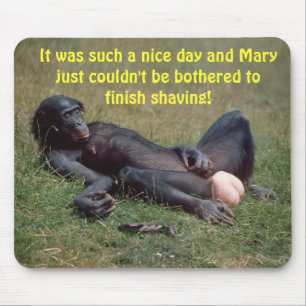 Mousepad Macaco muito engraçado Mousepad/Mousemat do Bonob