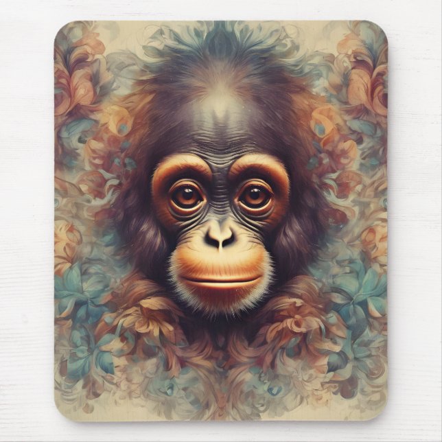 Mousepad Macaco n.o 1 (Frente)