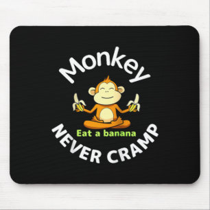 Mousepad Macaco Nunca Espasmo Come Uma Camiseta Reglan De B
