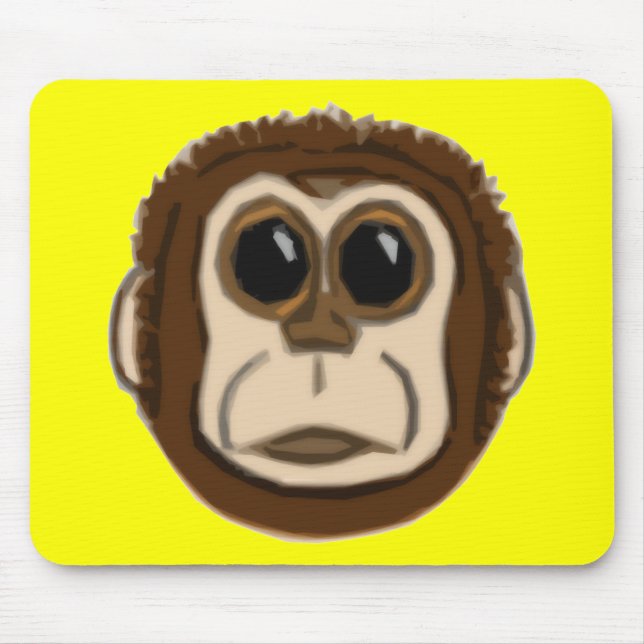 Mousepad Macaco Rosto (Frente)