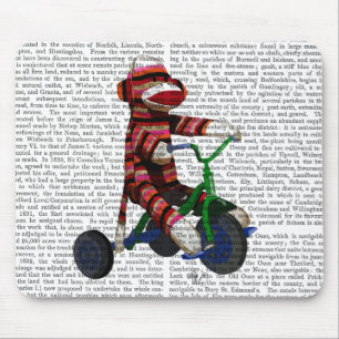 Mousepad Macaco Sock no Tricycle