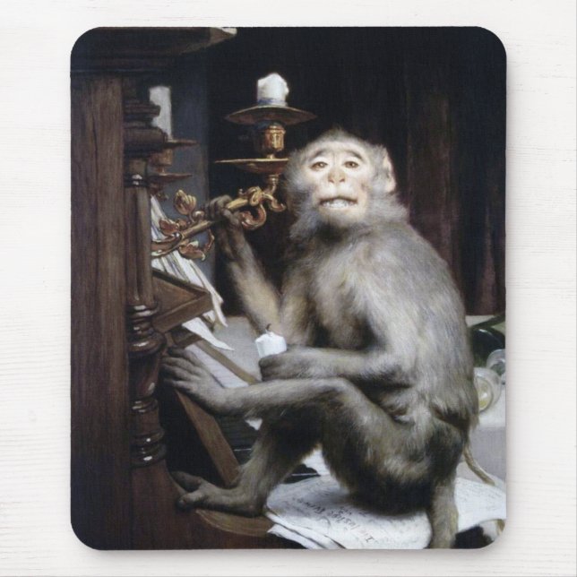 Mousepad Macaco sorridente (Frente)