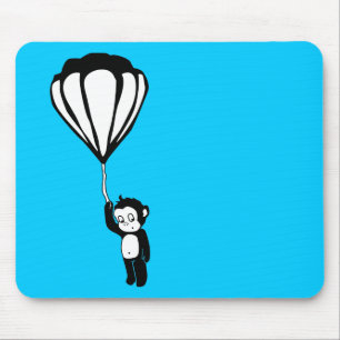 Mousepad macaco voador: balão de ar quente