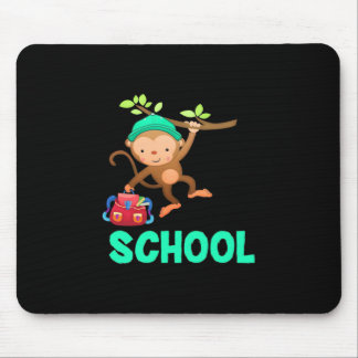 Mousepad Macaco Volta à Escola