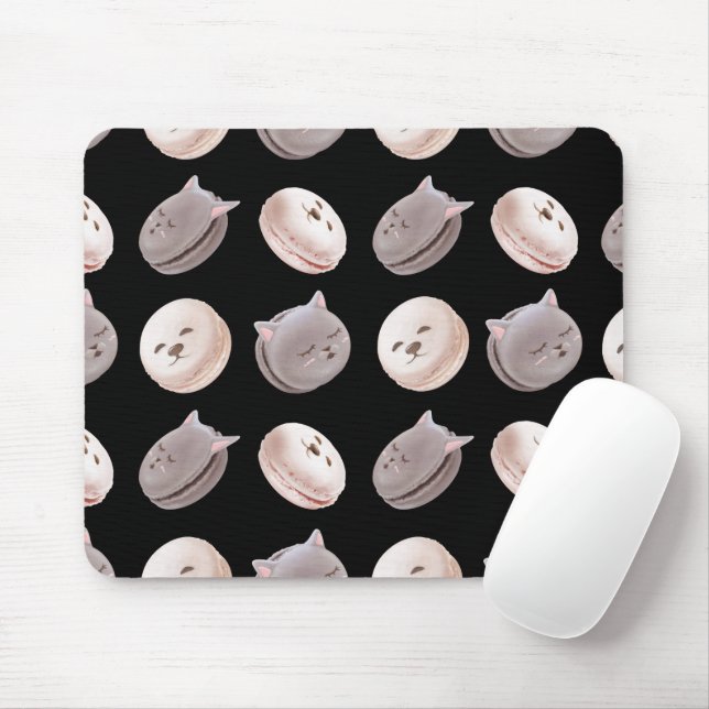 Mousepad Macaron (Com mouse)