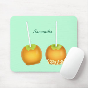 Mousepad Maçãs Caramelo