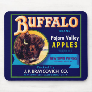Mousepad Maçãs de Buffalo