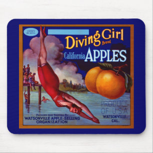 Mousepad Maçãs De Menina