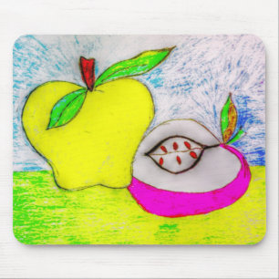 Mousepad Maçãs de pop Art