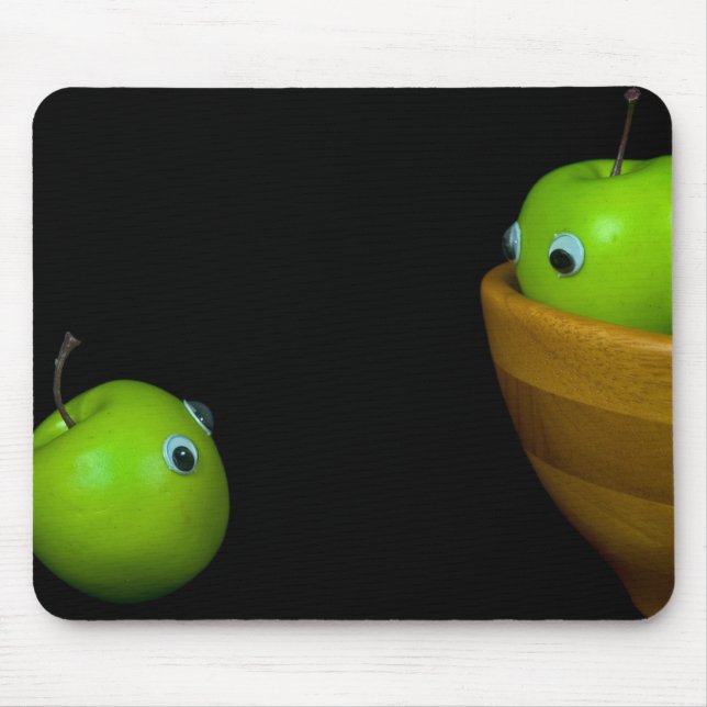 Mousepad Maçãs Verdes (Frente)