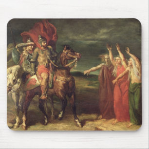 Mousepad Macbeth e as três bruxas, 1855