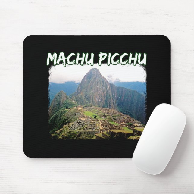 Mousepad Machu Picchu Peru - Montanha Huayna Picchu (Com mouse)