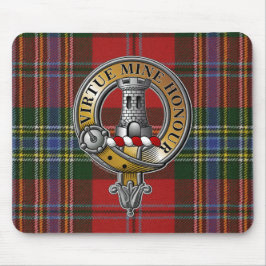 Mousepad MacLean Tartan e Crachá