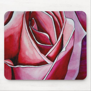 Mousepad Macro cor-de-rosa abstrato rosa