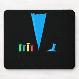 Mousepad Mad Scientist Figurume Nerd Química Divertimento C