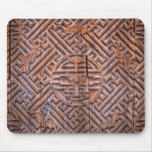 Mousepad madeira antiga chinesa