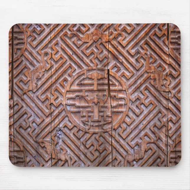 Mousepad madeira antiga chinesa (Frente)