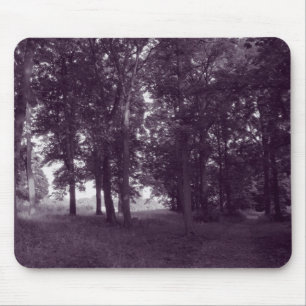 Mousepad Madeira, Bute Park Cardiff - Roxo tonado BW