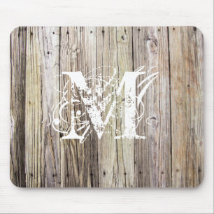 Mousepad Madeira com Chique Monograma