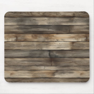 Mousepad Madeira Falsa Marrom