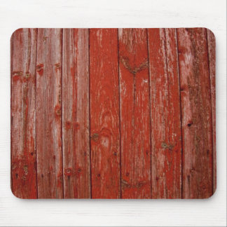 Mousepad Madeira vermelha velha