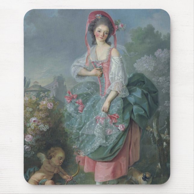 Mousepad Mademoiselle Guimard (por Jacques-Louis David) (Frente)