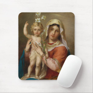 Mousepad Madona e Menino