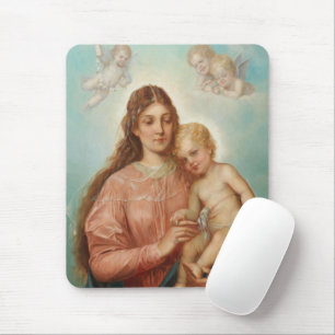 Mousepad Madona e Menino